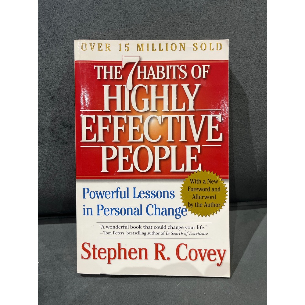 📚3 for $15📚The 7 Habits of Highly Effective People Stephen R. Covey Book